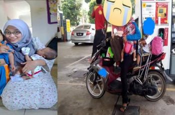 kisah viral wanita ditinggalkan suami bawa motor dari penang ke kajang.jpg