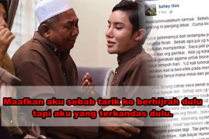 Luahan Panjang Lebar Safiey Ilias Selepas Mengaku Jadi Pondan Semula