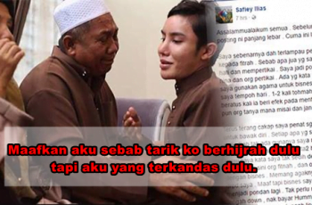 Luahan Panjang Lebar Safiey Ilias Selepas Mengaku Jadi Pondan Semula