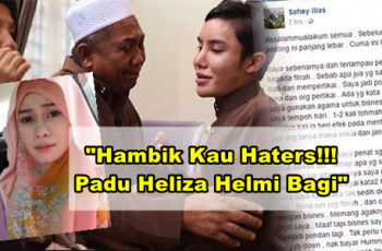 Surat Terbuka Heliza Helmi Kepada Safiey Ilias