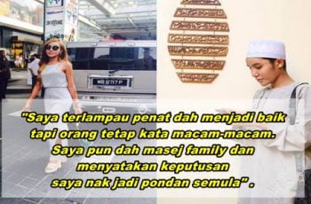 pondan bertaubat kembali jadi pondan