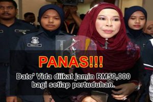 Datuk Seri Vida Mengaku Tidak Bersalah