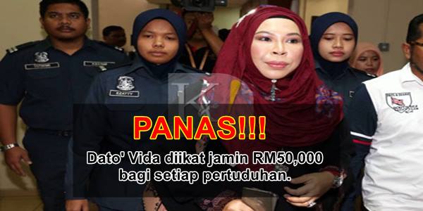 Datuk Seri Vida Mengaku Tidak Bersalah