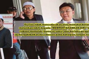 PU Faiz Didakwa Pukul Wanita