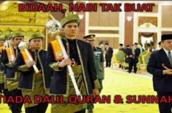 Ini Semua Bidaah, Nabi Tak Buat