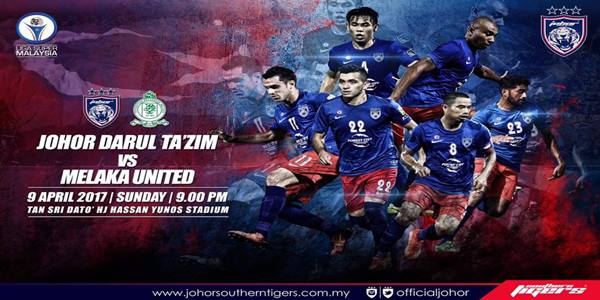 JDT vs Melaka United