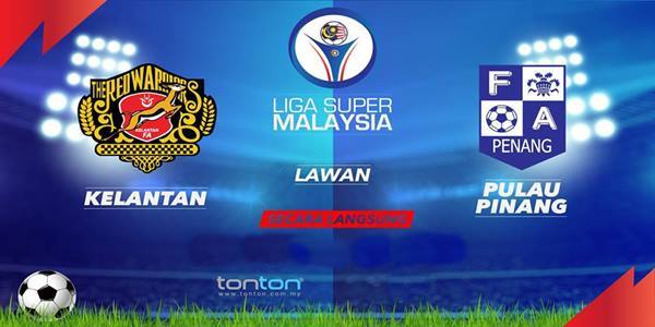 Keputusan Kelantan vs Pulau Pinang