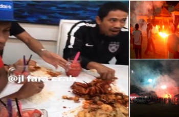 Penyokong Kelantan Mengamuk