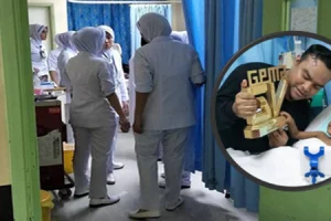 adik syahid meninggal dunia