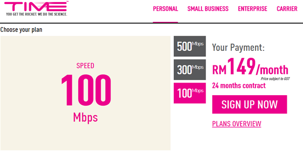 TIME Fibre Internet