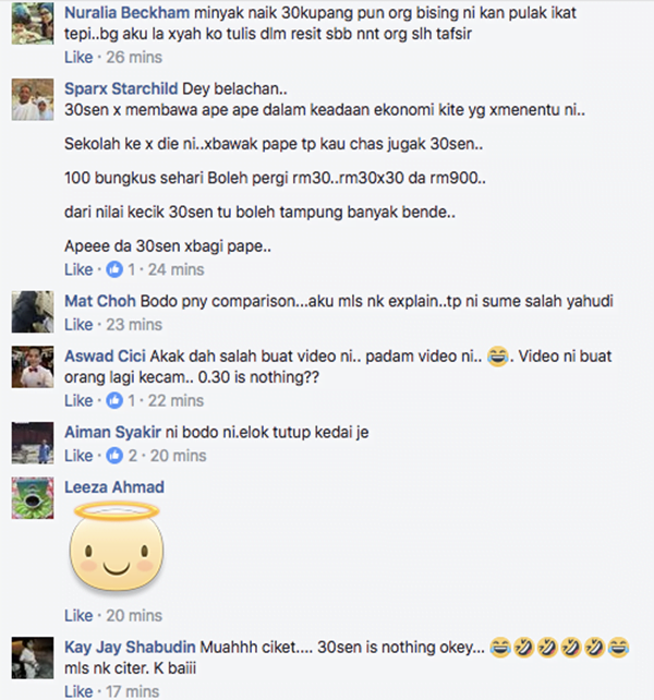 30 Sen Tu Takde Nilai Pun Kata Pemilik Restoran Caj Servis Air Ikat Tepi 30 Sen 1 air ikat tepi