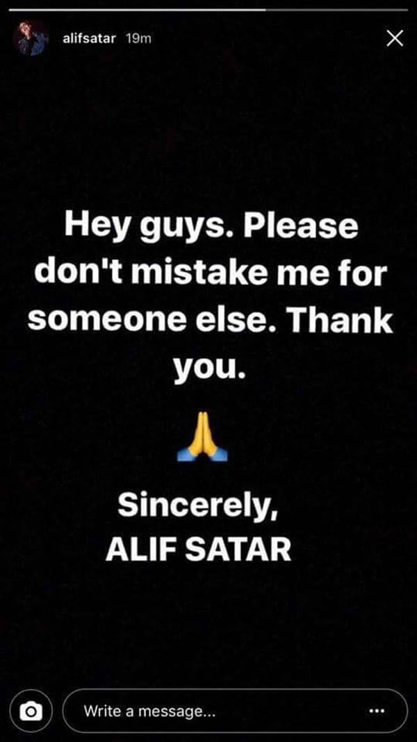 alif satar