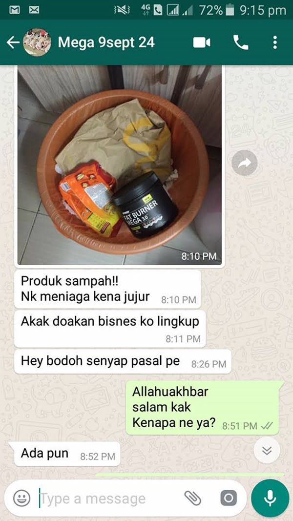 Produk Sampah, Pelanggan Marah Kerana Berat Badan Hanya Turun Sehingga 48kg Sahaja 2 2