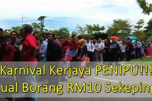 karnival kerjaya penipu
