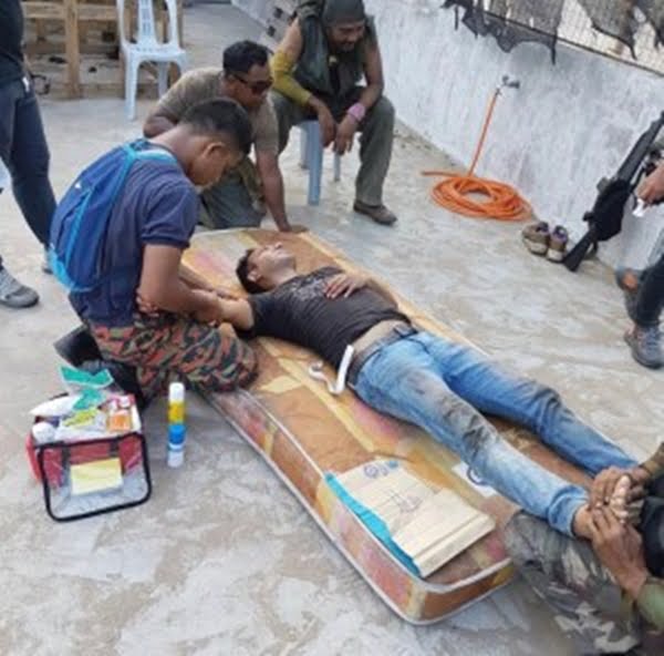 Tak Sangka Boleh Jadi Begini. Sama-sama Doakan Zizan Cepat Sembuh 1 zizan cedera