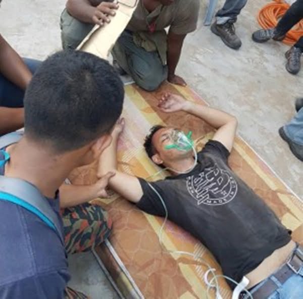 Tak Sangka Boleh Jadi Begini. Sama-sama Doakan Zizan Cepat Sembuh 2 zizan polis evo