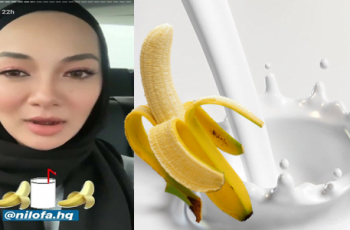 neelofa jual susu pisang