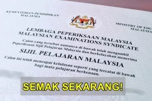 Semak Keputusan SPM 2020