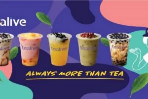 Menu Tealive